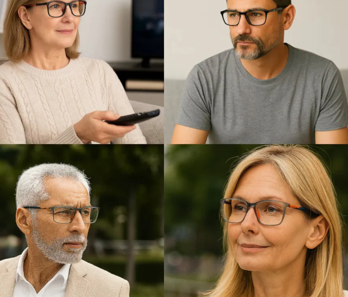 Sluta kämpa med synen – upplev friheten av ett enda par glasögon