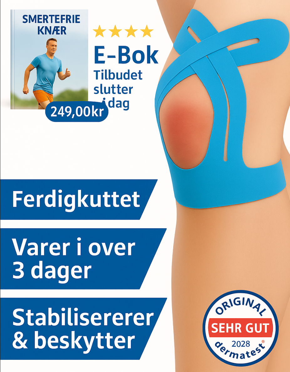 TAPEX™ knetape for maksimal stabilitet og naturlig lindring mot hevelse