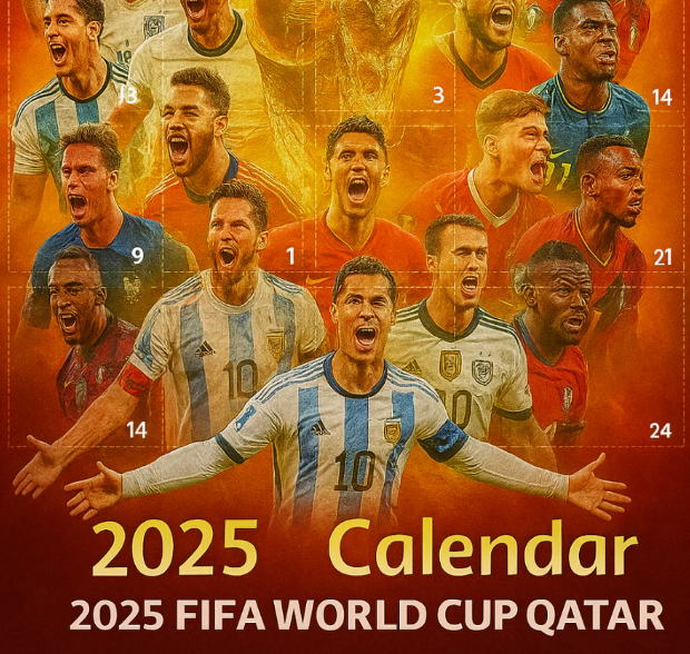 Advent Calendar 2025 – The Ultimate Football Countdown to Christmas! 🎄