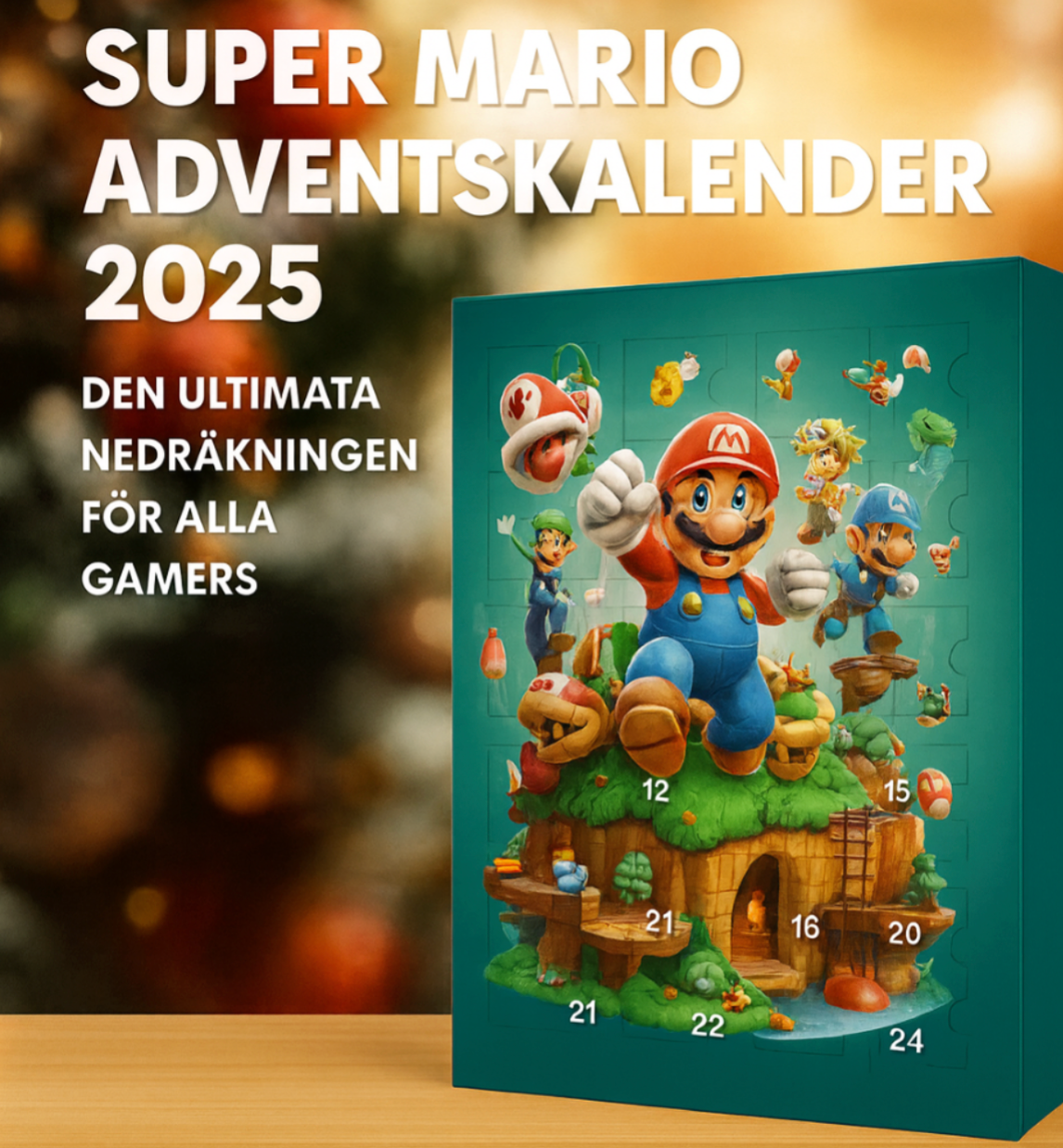 Super Mario Adventskalender 2025 – der ultimative Countdown für alle Gamer 🎮✨