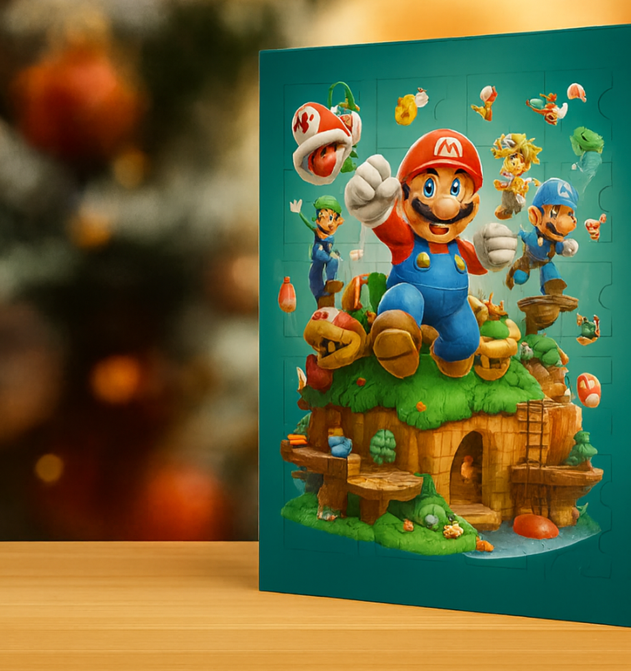 Calendrier de l’Avent Super Mario 2025 – l’attente magique et palpitante de tous les passionnés de jeux vidéo 🎮✨
