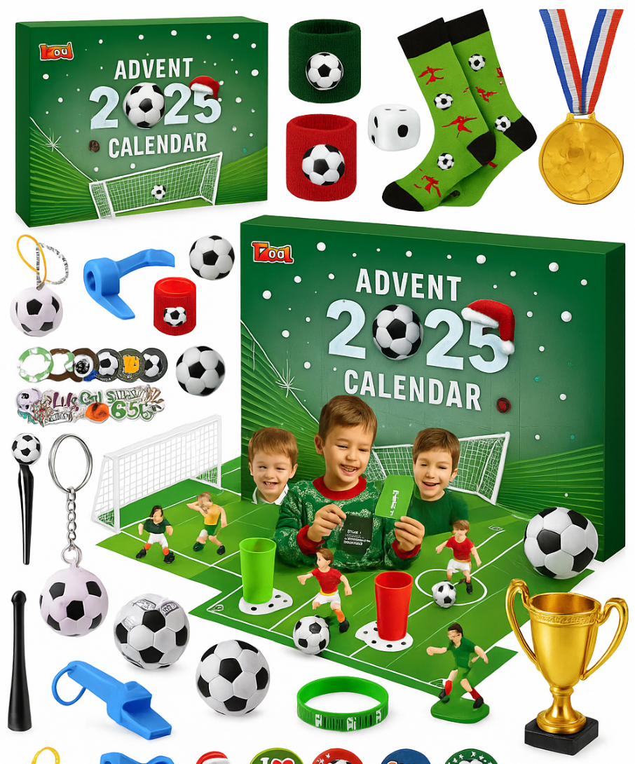Advent Calendar 2025 – The Ultimate Football Countdown to Christmas! 🎄