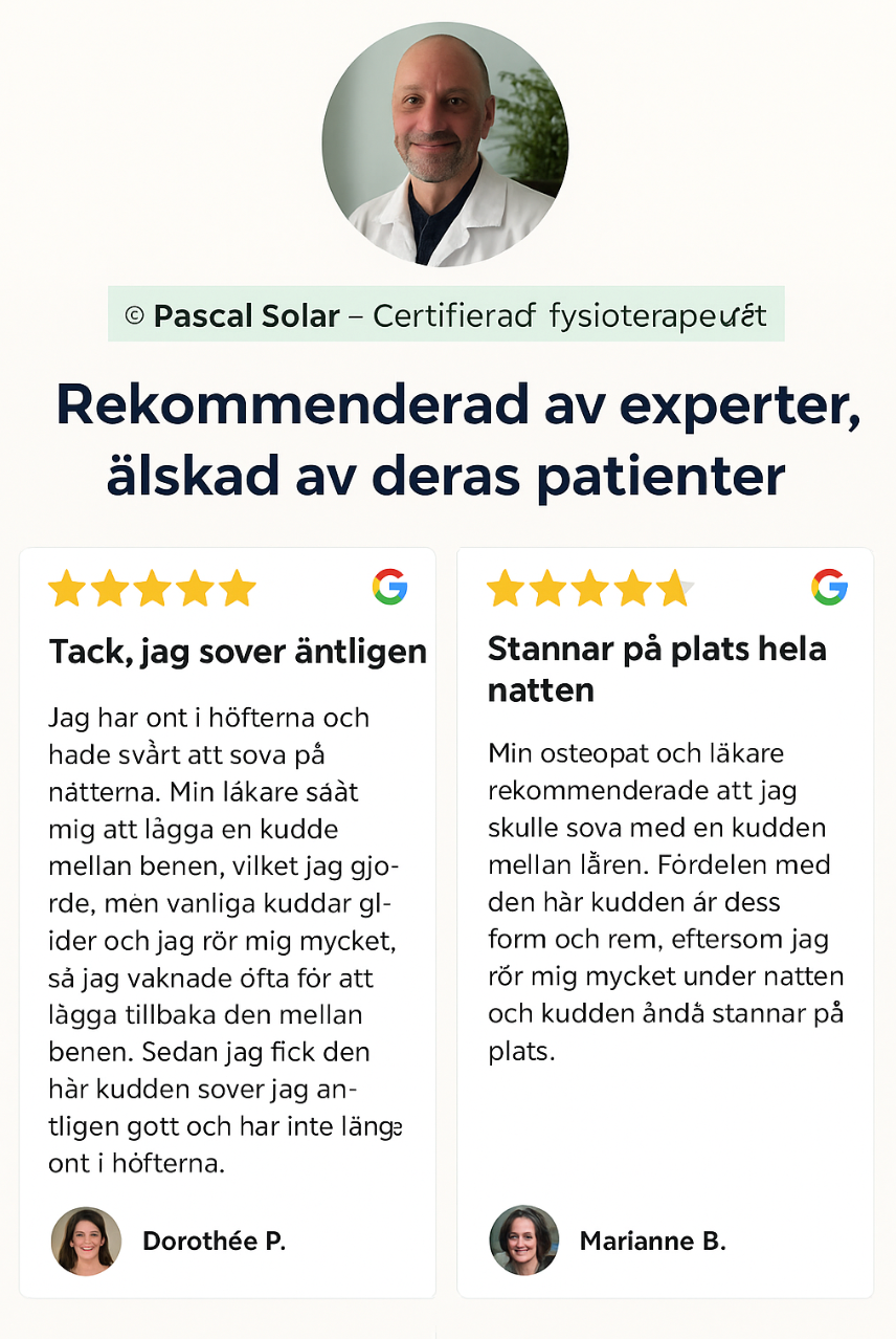 Ortopedisk Knäkudde - Bli av med dina kroniska smärtor PÅ MINDRE ÄN 7 DAGAR !