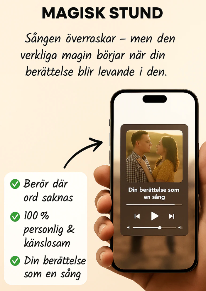 En låt som berättar er historia och lever för evigt - odödlig gåva