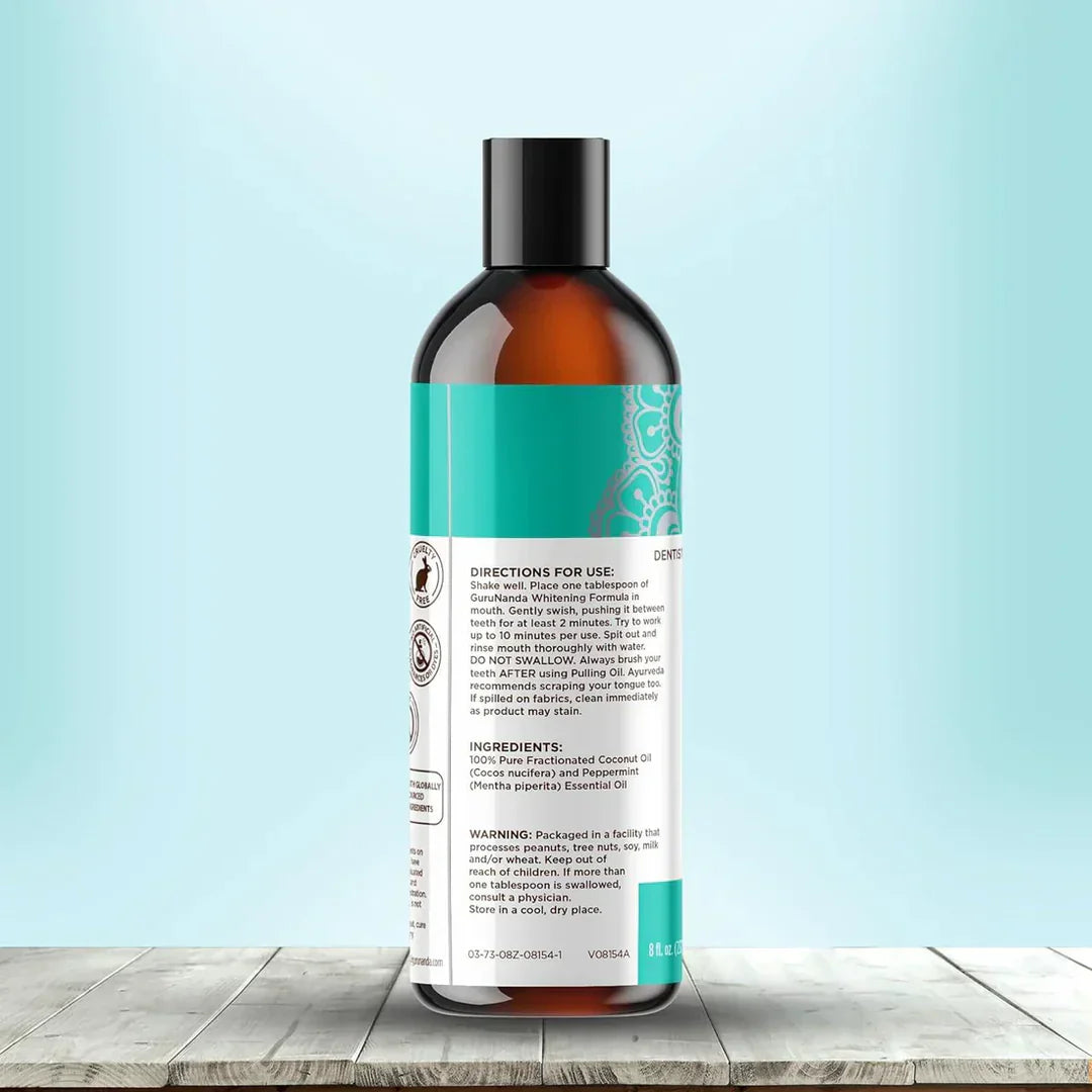 GuruNanda Frisk Oil Pull - Løsningen for total munnhelse