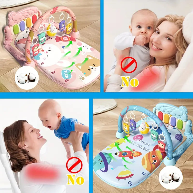 Oppdag, lek og voks sammen med Fisher-Price Glow & Grow Piano Gym