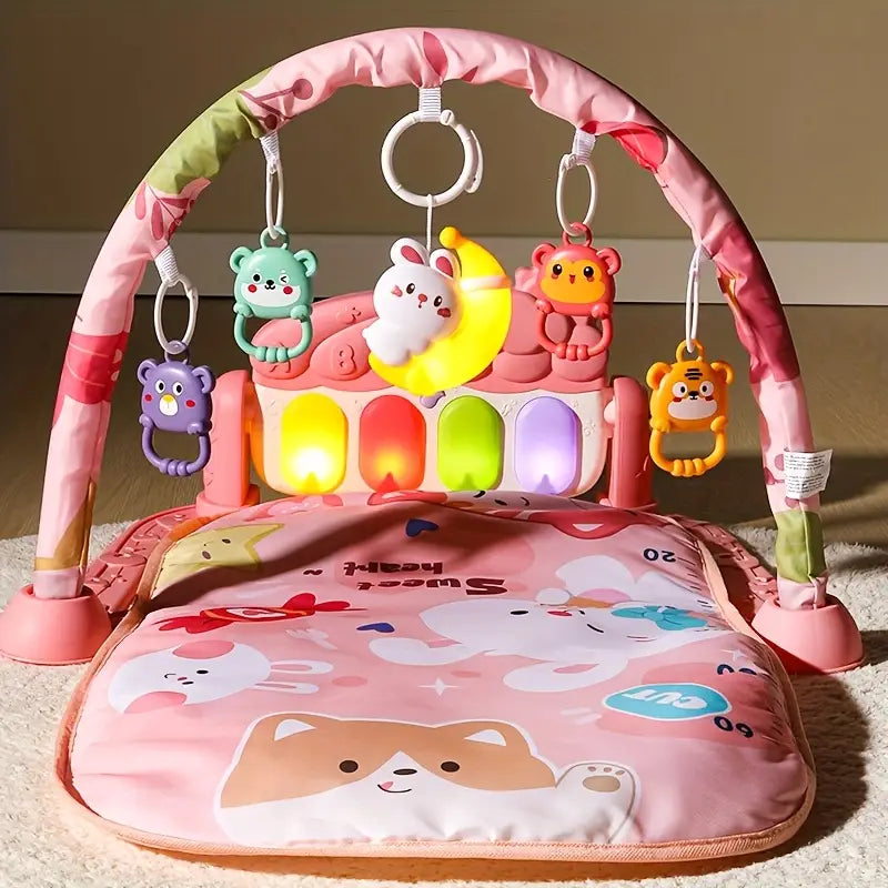 Oppdag, lek og voks sammen med Fisher-Price Glow & Grow Piano Gym