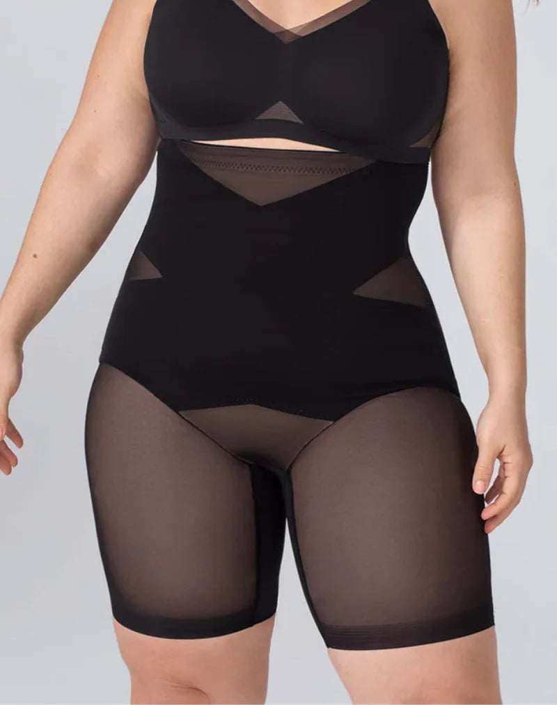 Empower Shorty med Høy Midje – Komfort, Støtte og Eleganse