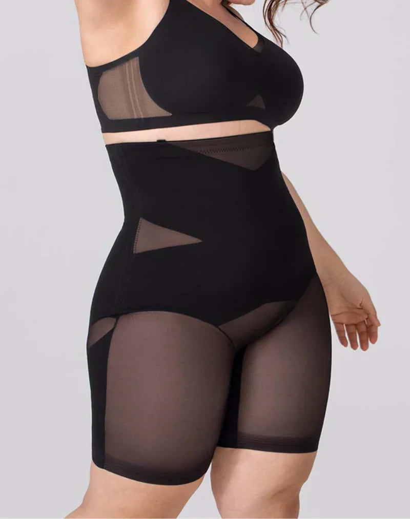 Empower Shorty med Høy Midje – Komfort, Støtte og Eleganse