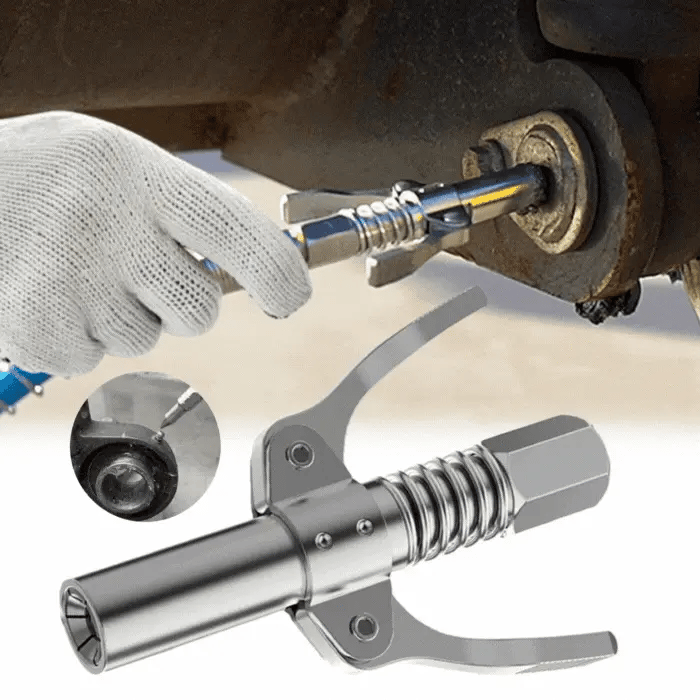 OilJet™ - Fettlåsende koblingsdyse for smørefett | 1+1 Gratis