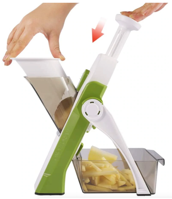 Mandoline snijder | Gemakkelijk groente en fruit snijden