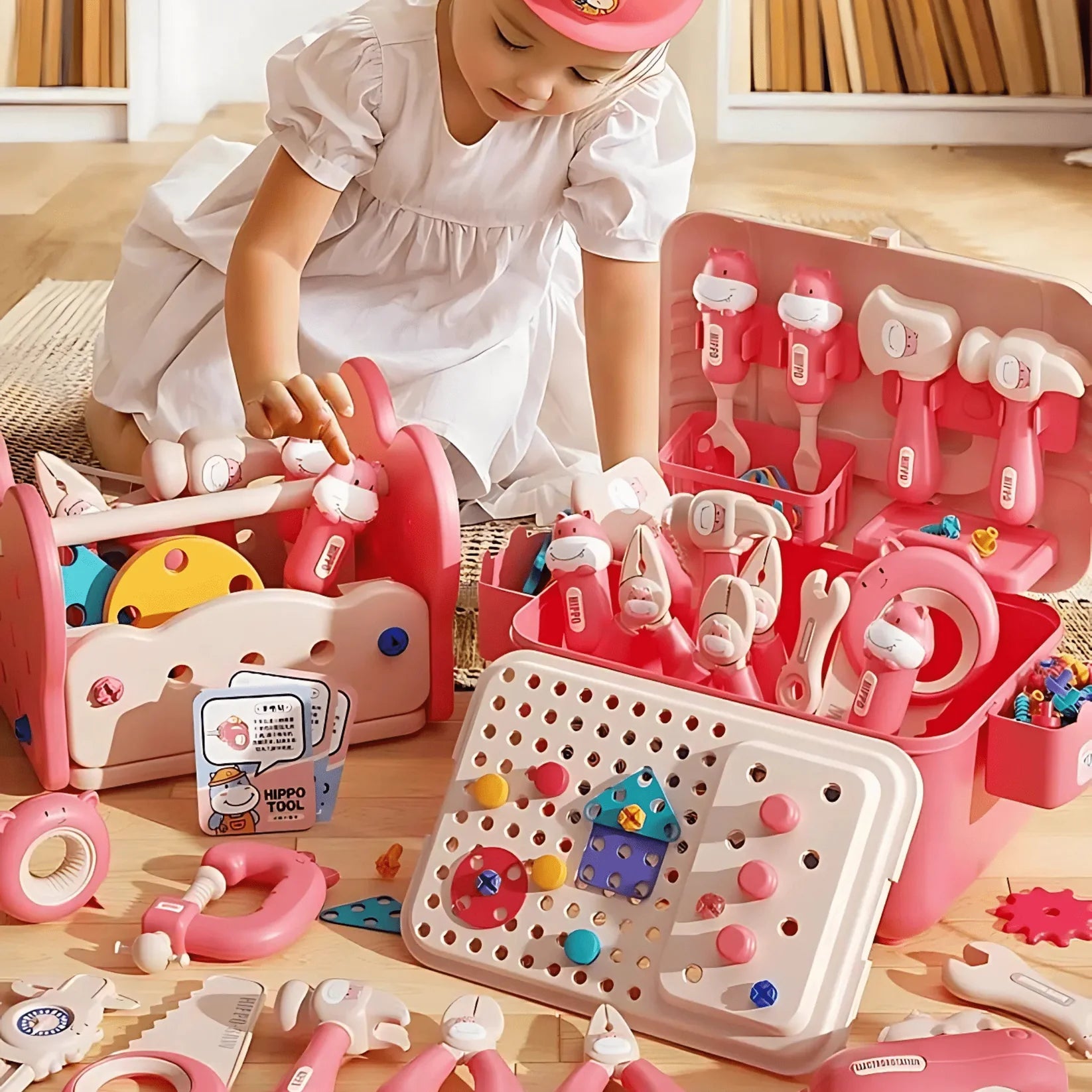 🔧 Skapa, bygg & fantisera med Hippo Allt-i-ett Verktygshubb!