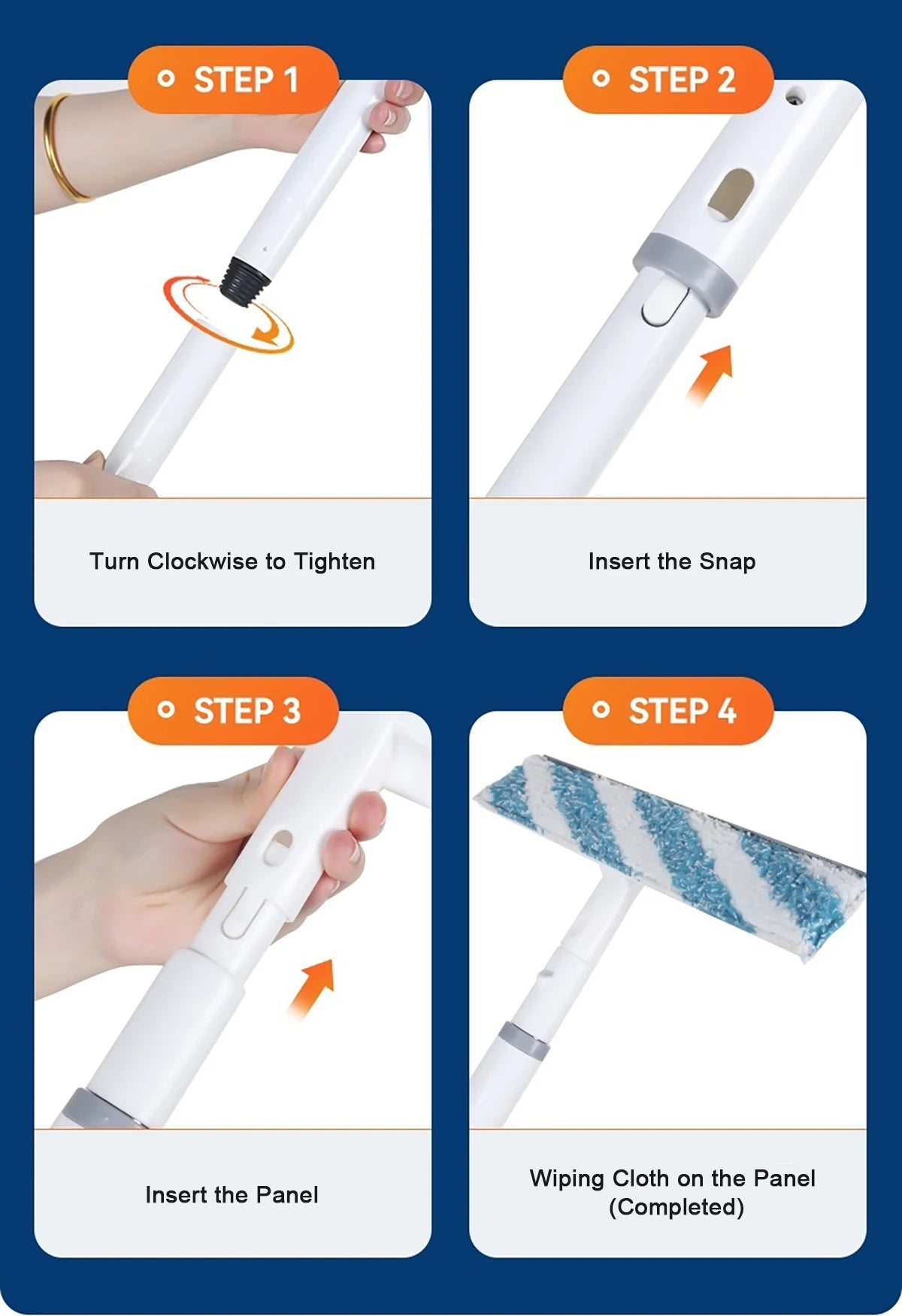 CrystalEase: 3 in 1 raamwonder