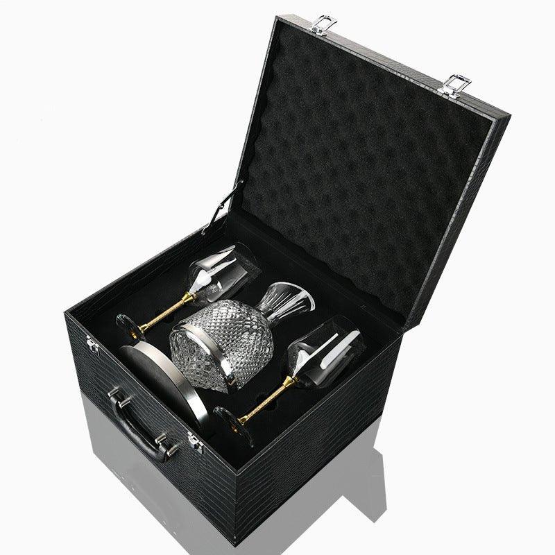 Draaibare Kristallen Wijnkaraf