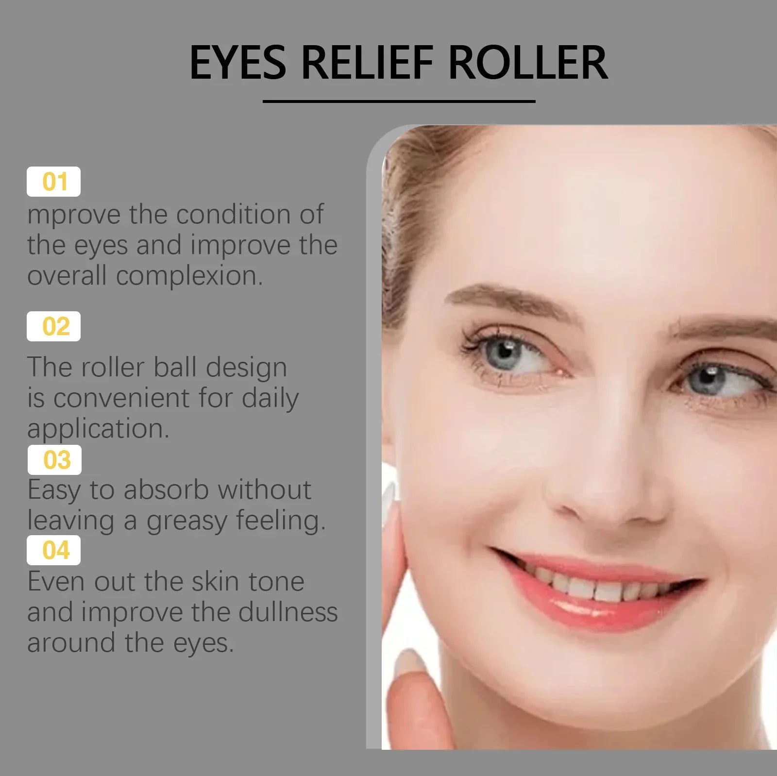 Verfrissende Oogroller met Hyaluronzuur