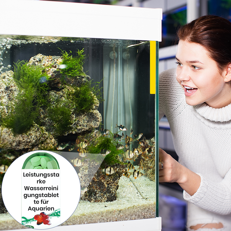Kristalheldere Aquariumtabletten