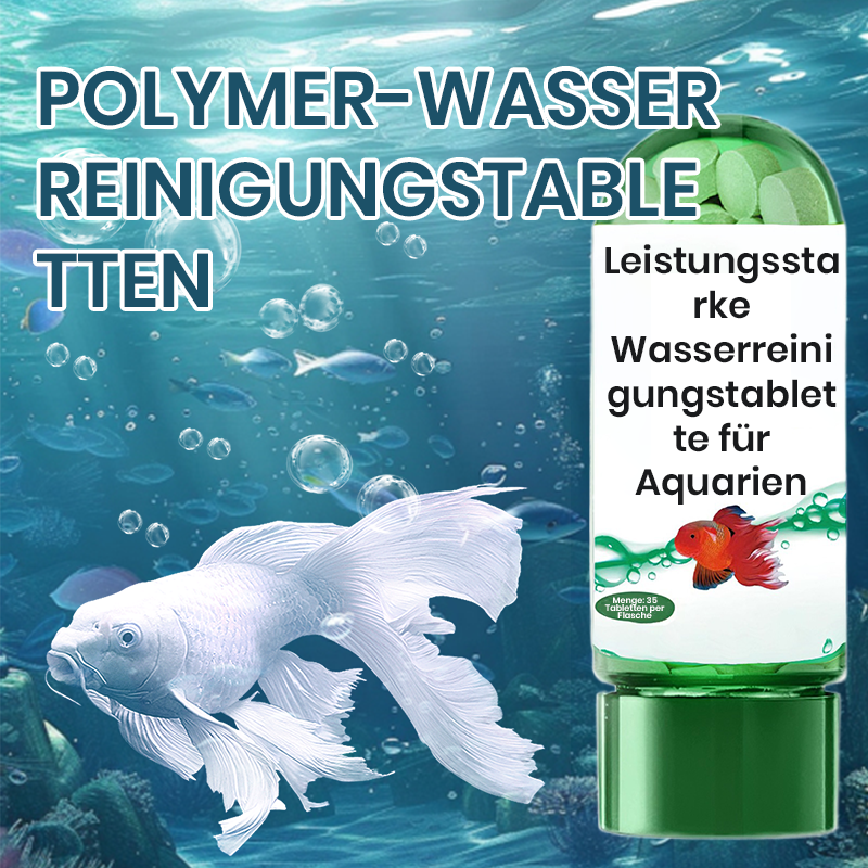 Kristalheldere Aquariumtabletten