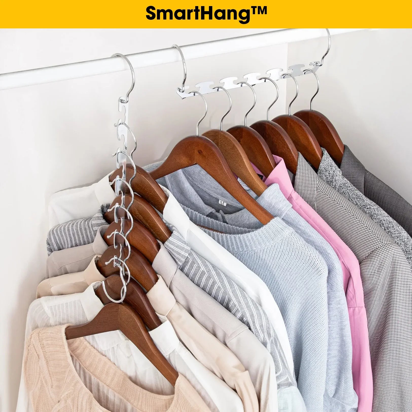 SmartHang™ - Multifunksjonell Kleshenger