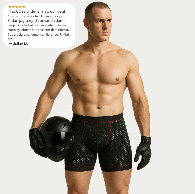 Ozalo GSX™ 98 % mindre rumpvärk – redan efter första åkturen!